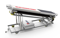 Kendaraan Transfer Robot Surya MULTIFIT MR-AR Shuttle dengan Kontrol Jarak Jauh Otomatis untuk Robot Pembersih PV, Apron Penghubung, dan Posisi Kembali