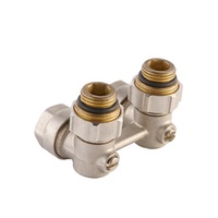 Robinet thermostatique moderne en laiton de type H pour radiateur, pour appartement