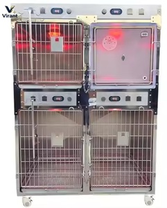 Oferta Especial: Oxígeno Moderno de Cuatro Posiciones <span class=keywords><strong>para</strong></span> Perros y <span class=keywords><strong>Gatos</strong></span> con Calefacción Infrarroja, Tratamiento Veterinario, Botón Transpirable - Product Image 1