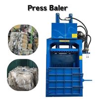 Presse à balles verticale de recyclage de machine de presse à bouteilles en plastique de papier MC Factory Direct