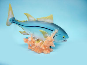 Polyresin Cá Nhiệt Đới Polystone Wine Bottle Holder Mô Hình Cá Nhựa Cá Bức Tượng - Product Image 3