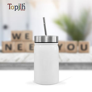 टॉपजेल 500 मिलीलीटर सबलिमिनेशन इन्सुलेटेड स्टेनलेस स्टील कॉफी मग कैंपिंग ट्रिप जिम के लिए - Product Image 2