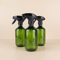 Flacon pulvérisateur cosmétique de luxe 16 oz en PET personnalisable, flacon pour savon, lotion, shampoing 250 ml, emballage pour soins personnels
