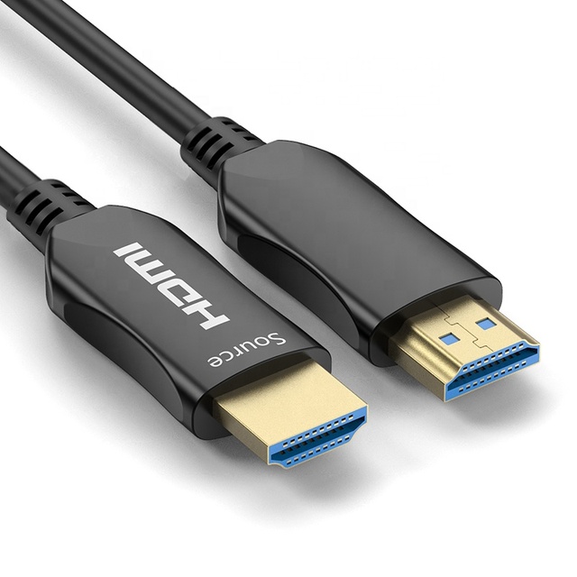 Factory 8K60Hz UHD 4K120hz 2.1v Optical AOC HDR Fiber Optic hdmi Cable 8k*4k 10M/15M/20M/30M/50M/100M