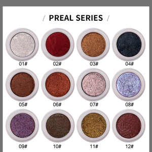 Handaiyan Black and <strong>Grey</strong> Eye Shadow Customize Your logo Makeup <strong>Eyeshadow</strong> Palette No Label Single <strong>Eyeshadow</strong> Pans Brown Colors - Product Image 2