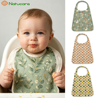 Bavoirs imperméables en forme de U pour bébés, absorbants et anti-éclaboussures, de classe A, pour l'alimentation des bébés, vente en gros, par les fabricants