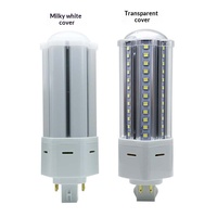 Ampoule LED G24 360° en forme de maïs 100-277V 10W, CRI élevé, luminosité élevée, insertion horizontale, culot B22, lampe de jardin à économie d'énergie