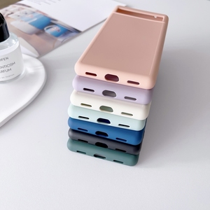 Chất lỏng Silicone TPU trường hợp điện thoại cho pixel 10pro XL 9A 9 8A 8 7A 7 6A <span class=keywords><strong>6</strong></span> 5A 5 Phụ Kiện <span class=keywords><strong>Cover</strong></span> quay lại - Product Image 3