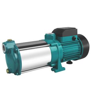 Bomba de Agua Centrífuga Multietapa Horizontal de Alta Presión OEM al por Mayor, 0.25KW 0.34HP, con Impulsor de Latón para Hogares Familiares - Product Image 1