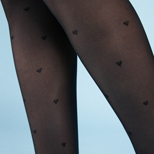 <span class=keywords><strong>Meilleur</strong></span> prix, collants Alain rouges avec logo, 0d, sexy, en soie noire jacquard, collants tube pour femmes - Product Image 4