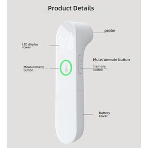 High Quality Health No-Touch Electronical Medical Digital Body Temperature Thermometer Forehead - Product Image 2