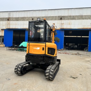 Precio del agente Motor Kubota de 4 toneladas Mini excavadora Maquinaria sobre orugas Cilindro hidráulico Liyuan Garantía de 1 año Nueva excavadora pequeña - Product Image 3