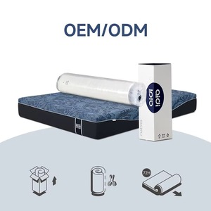 Matelas orthopédiques confortables et spectaculaires avec surmatelas, matelas de lit en <span class=keywords><strong>mousse</strong></span> à mémoire de forme à résilience nulle avec fonction massage et emballage en boîte roulante - Product Image 6