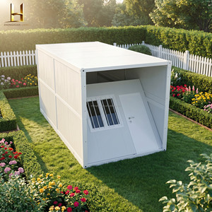 Maison conteneur pliable de luxe moderne préfabriquée, 3 chambres, à double étage, modulaire, pour bureau ou bâtiment commercial - Product Image 2