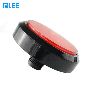 Botón Pulsador Redondo de Plástico Iluminado Blee de 10 cm con Microinterruptor, Botón Grande, Accesorios para Consola de Juegos - Product Image 3