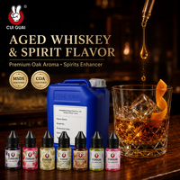 Aroma Exclusivo de Whisky Bourbon Añejado en Roble para Bebidas, Solución DIY para Atomización, Sabor Líquido Concentrado
