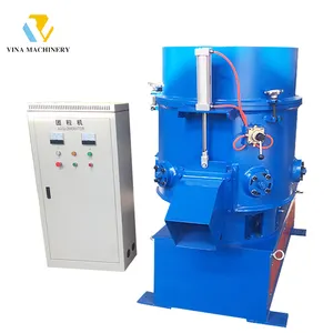 Plastic pp pe film recycling agglomerator compactor machine to process PP woven bags and PE films PP agriculture film