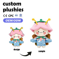 Peluche de dragon mignonne personnalisée, yeux lumineux en option, peluche de dragon en coton PP super doux, adorable figurine de dragon en peluche