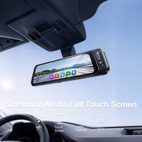 Layar IPS 9,66 Inci 4K Dash Cam 3 Kanal Mirror Dashcam ADAS BSD WIFI GPS Tipe-C Kamera Mobil Yizhi SA230 GC4653 OEM ODM MOQ 1