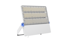 Reflector LED Modular de Aluminio para Estadios, 1000W, IP66, Impermeable, Blanco Cálido, Regulable 0-10V, para Estacionamientos