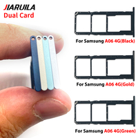 Tiroir de carte SIM pour téléphone portable Samsung Galaxy A06 A16 4G 5G, support de carte SIM et SD avec aiguille SIM gratuite, plusieurs couleurs disponibles