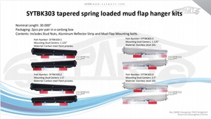 2021Factory Directly Selling SYTBK301-4 Stainless Steel Material 45 Angled Spring Loaded Mudflat Hanger for <strong>Mack</strong> <strong>Truck</strong> - Product Image 3