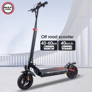 Scooter eléctrico Kepw T4 de 10 pulgadas, Scooter Eléctrico todoterreno plegable, 48V, voltaje, 500W, scooter eléctrico de potencia para adultos