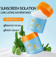 Lotion isolante visage et corps Lovsens, légère, toucher sec, SPF50+, crème solaire hydratante anti-UV, protection solaire