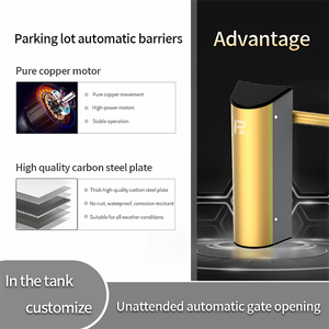 Barrière de parking à bras rapide, équipement de stationnement automatique à lecture de plaque d'immatriculation, système de contrôle d'accès, prix compétitif - Product Image 4