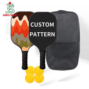 OEM <span class=keywords><strong>Custom</strong></span> Design USAPA-zugelassenes <span class=keywords><strong>Pickleball</strong></span>-Paddel-Set Honeycomb Core Bag & Glasfaser materialien für den Outdoor-Sport - Product Image 1