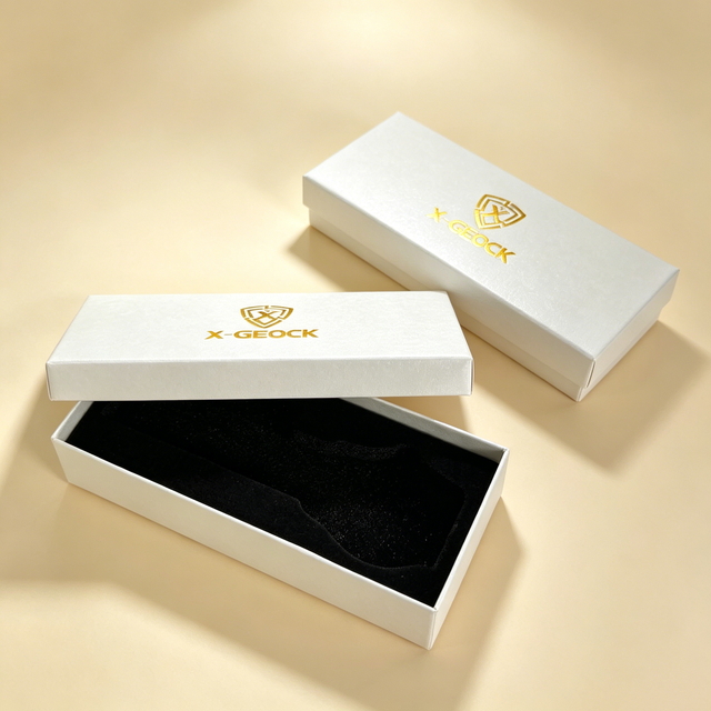 Fashionable and Exquisite White Watch Long Box Elegant and Refined Wholesale  Customizable