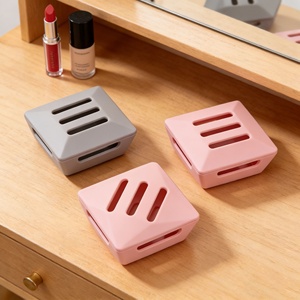 Estuche de Silicona de Alta Calidad al por Mayor, Portátil, a Prueba de Polvo, para Cosméticos y Maquillaje - Product Image 5