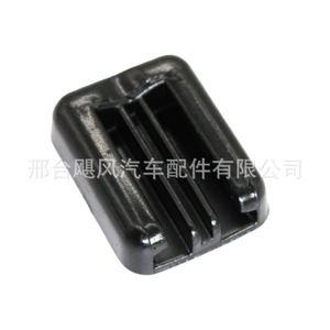 Support de fixation pour rétroviseur intérieur Peugeot 307 407 Citroën C2, clip 815542 noir 27 mm 20,6 mm - Product Image 2
