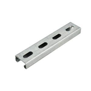Goedkope PV-beugel, speciaal thermisch verzinkt koudgevormd geperforeerd C-profiel staal 41*21*2 liggerbalken voor zonne-energiesysteem - Product Image 5