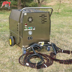 Máquina de Limpieza a Vapor Diésel Multifunción, Vapor Seco y Húmedo Ajustable para Lavado de Autos y Fábricas - Product Image 3