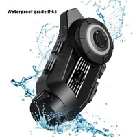 Intercom pour casque de moto S3 Plus avec nouvelle autonomie de batterie longue durée, caméra HD 2K et partage de musique
