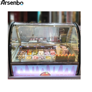 Congélateur à glace artisanale de luxe pour <span class=keywords><strong>table</strong></span> commerciale, mini vitrine à glace - Product Image 6