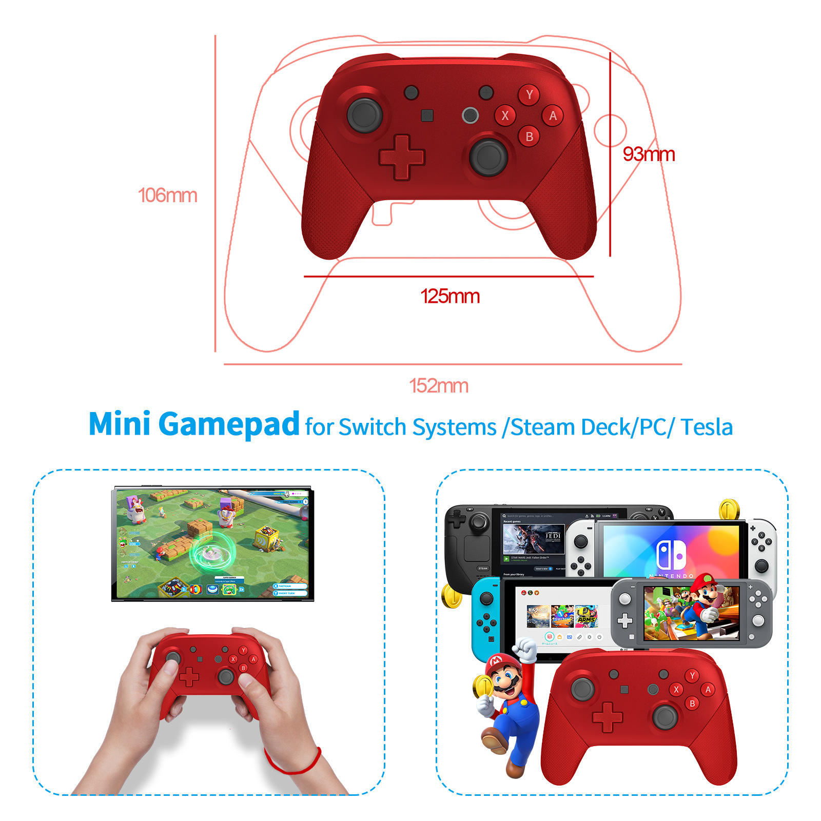 JYS-NS246 10 in 1 Gaming Set for Nintendo Switch Accessories