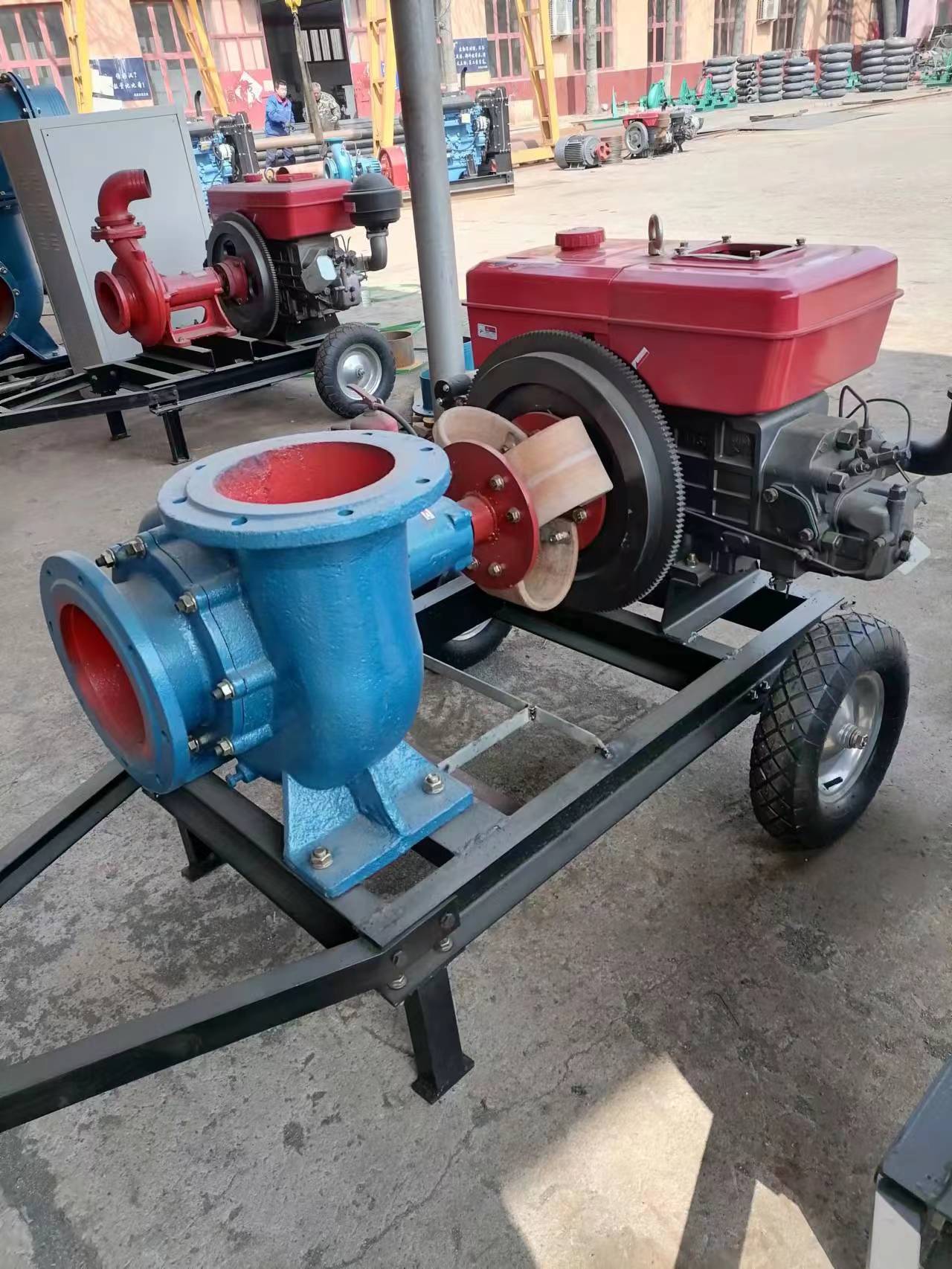 Bomba de Água Diesel de Fluxo Misto de 25 HP e 8 Polegadas para Irrigação  Agrícola, Bomba Centrífuga Forte com Conexão de Junta Cardan Telescópica|  Alibaba.com