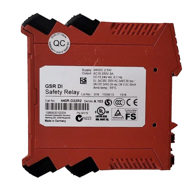 Original Brand For Guardmaster  440R-D22R2 Monitoring Safety Relay Expansion Module