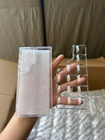 Coque de téléphone 3-en-1 en TPU+PC, transparente, design cube de glace, avec dos amovible DIY et fonction Shake Shake, protection pour iPhone 17 Pro Max 16