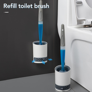 Masthome dernier support en plastique de salle de bain chaude avec tête de distribution de savon doux TPR nettoyage <span class=keywords><strong>brosse</strong></span> de <span class=keywords><strong>toilette</strong></span> en <span class=keywords><strong>Silicone</strong></span> - Product Image 2