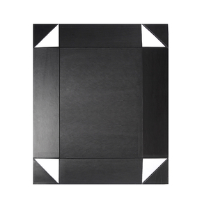 العرف تصميم شعار حجم كبير علبة هدايا مغناطيسية إغلاق الملابس الفاخرة الأسود الورق المقوى التعبئة والتغليف حذاء صندوق ورقي طوي - Product Image 6