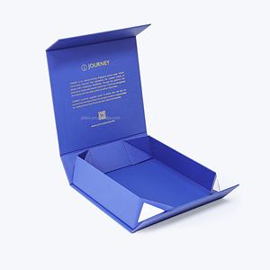 Caja de Regalo Plegable Magnética Grande de Diseño de Lujo con Logotipo Personalizado, Caja de Cartón Rígido Plegable para Vestido de Novia o Vino - Product Image 2