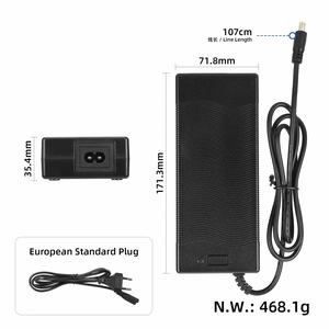 Chargeur de batterie au lithium 58,8 V 2 A avec prise EU DC2.1 pour trottinette électrique Kukirin G3, entrée 100-240 V, sortie 52 V, pièces de rechange - Product Image 2