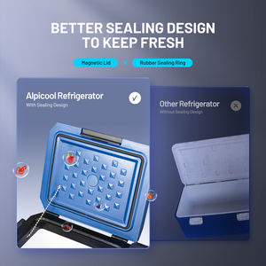 <span class=keywords><strong>Nevera</strong></span> Portátil Eléctrica de 12V CC <span class=keywords><strong>con</strong></span> Compresor para Camping y Glamping, para Coche, <span class=keywords><strong>con</strong></span> Asa, <45dB, -20C - Product Image 2