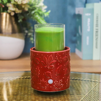 Décorations de Noël 2026 pour la maison, chauffe-bougies électriques en céramique OEM, à brancher, certifiés ETL 110-240V, fondoirs à cire automne/printemps