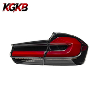 Feux arrière LED KGKB pour BMW Série 3 F30 F35 318i 2013-2018 Style G30 Clignotants Séquentiels Animation Séquentielle Plug & Play
