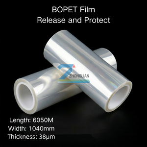 Film de protection d'écran BOPET haute transparence - Résistant aux rayures et anti-traces de doigts pour smartphones, tablettes et écrans LCD - Product Image 1