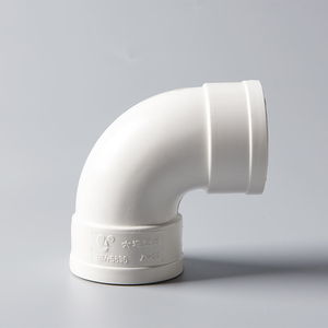 Wettbewerbsfähiger Preis GB/T 5836.1-2006 UPVC 110mm 90-Grad PVC-Winkelstücke - Product Image 1
